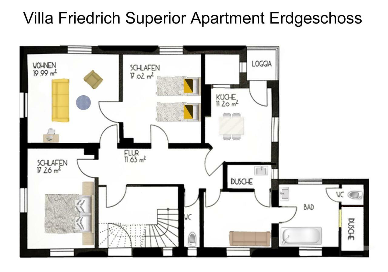 Villa Friedrich Bayreuth Ngoại thất bức ảnh